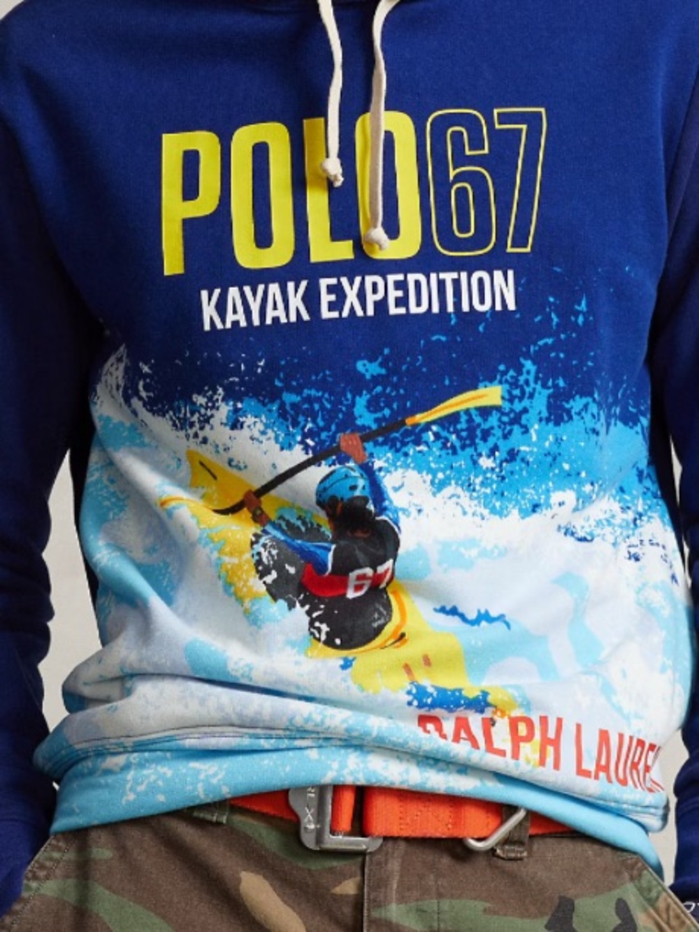 Ralph Lauren Blue Kayak Expedition Sweatshirt